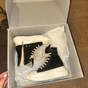 Rick Owens Black DRK SHADOW denim